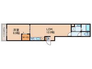 セジュール西台７の物件間取画像